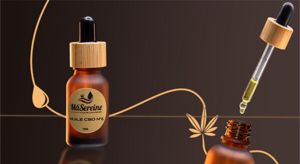 Massage CBD N°6 - Fiole Pipette 15ml